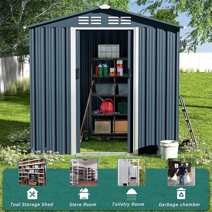 Tool Shed Metal Sheds Storage Outdoor House